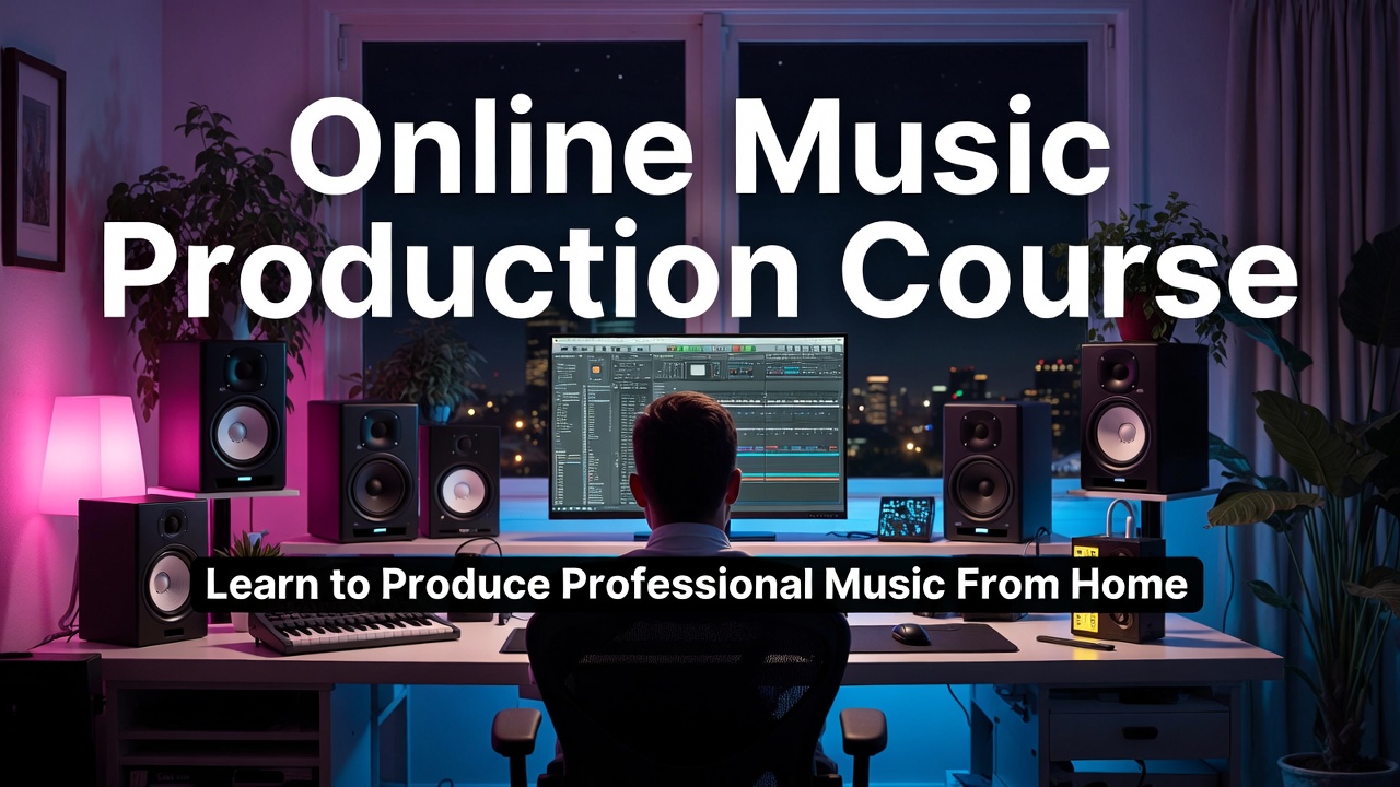 Online Music Production Course: Learn to Produce Music From Home